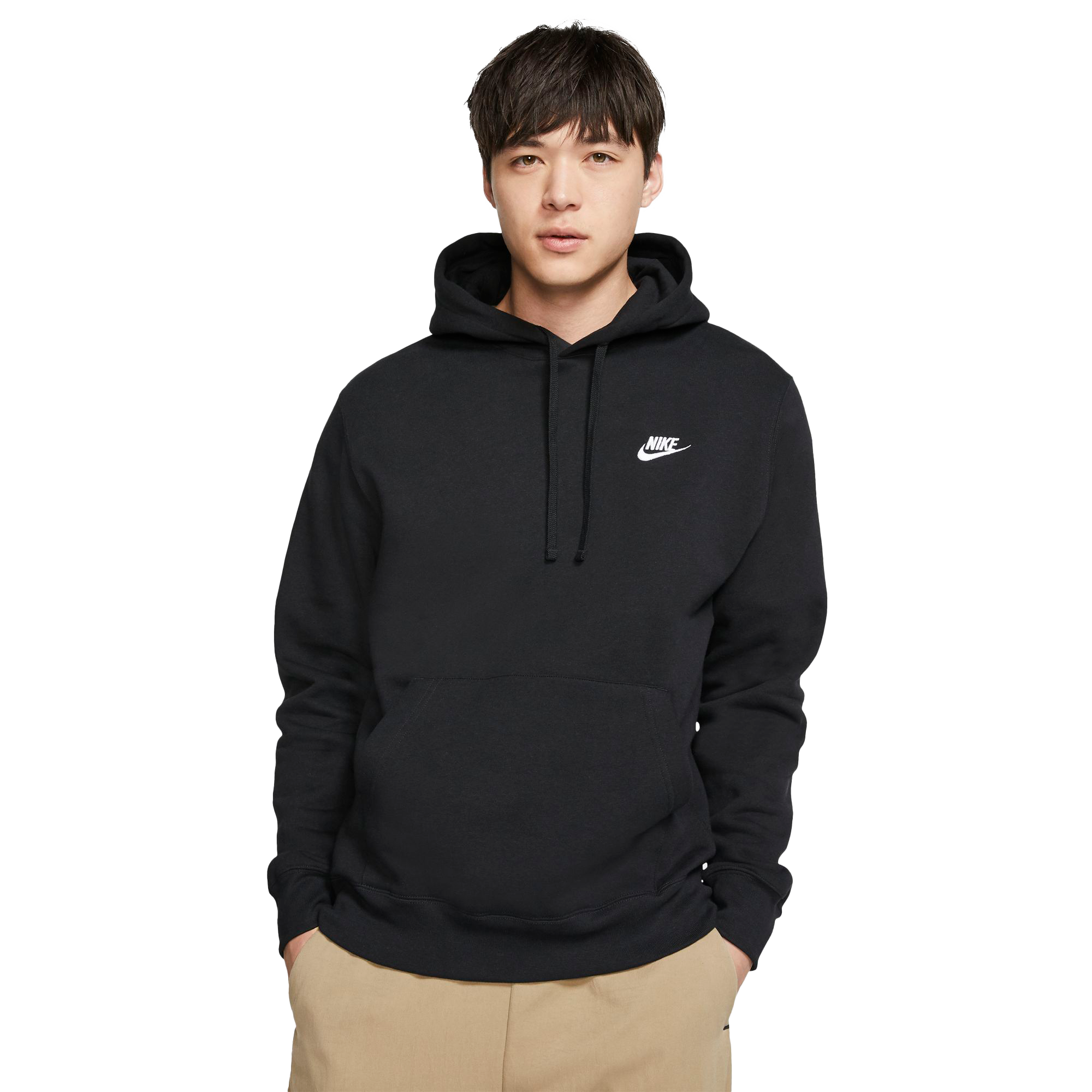 Black on shop black nike hoodie